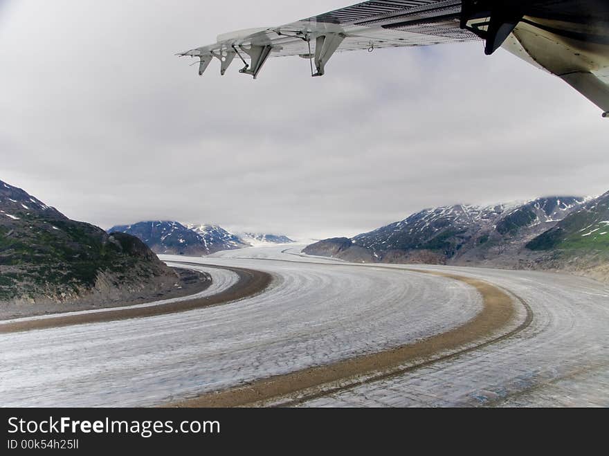 Glacier in Skagway Alaska