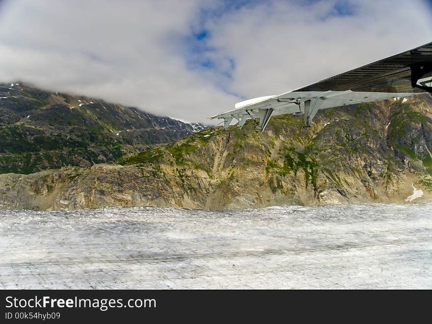 Glacier In Skagway Alaska