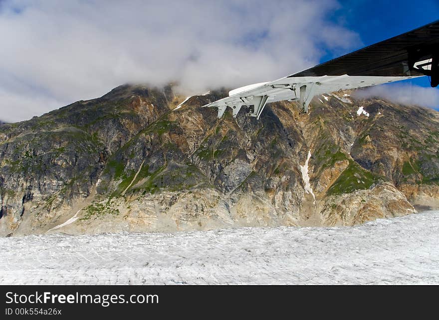 Glacier in Skagway Alaska