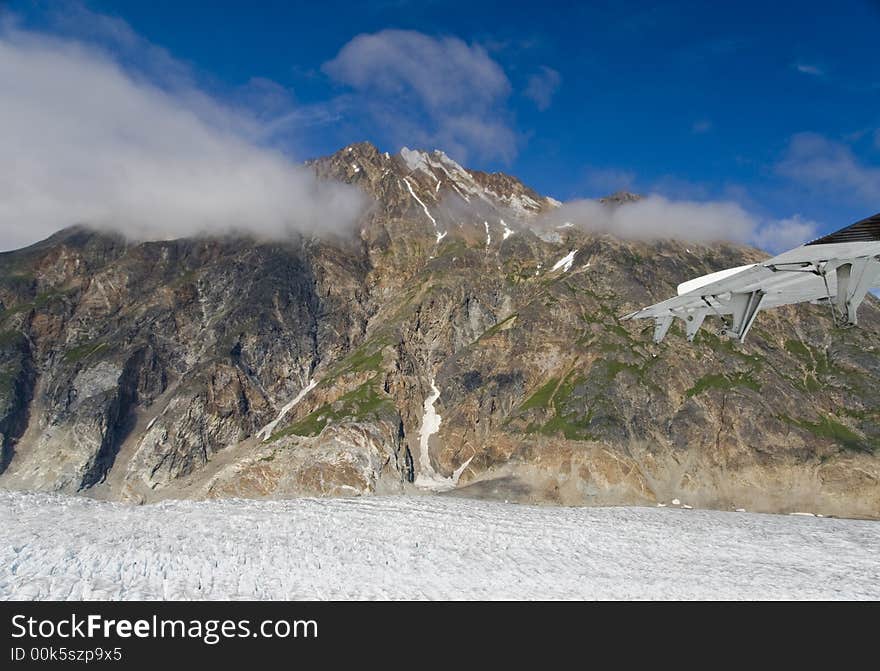 Glacier in Skagway Alaska