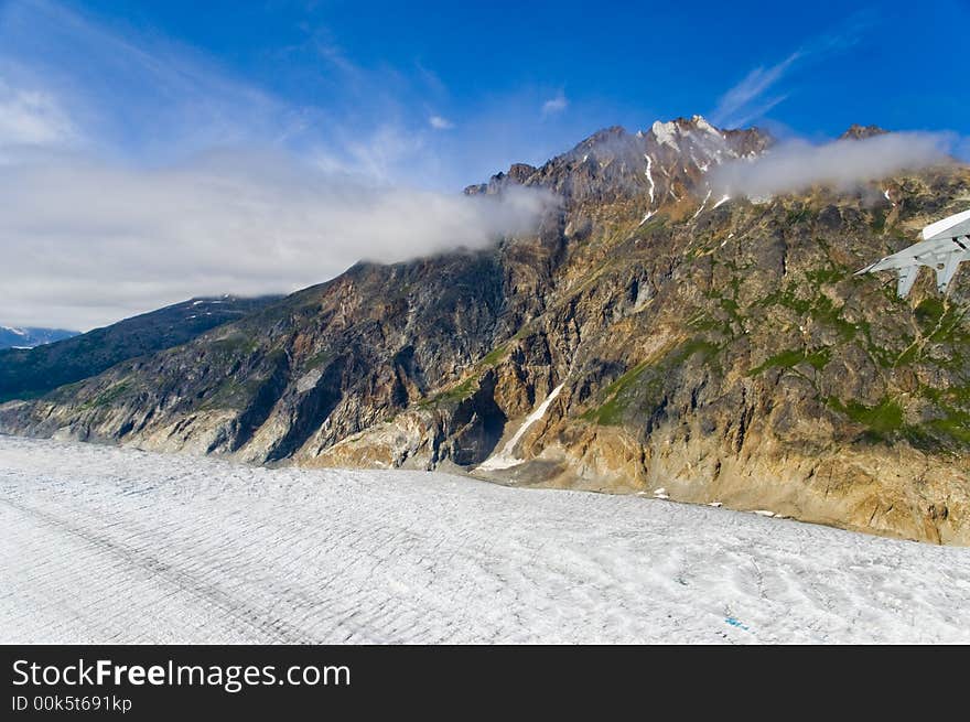 Glacier In Skagway Alaska