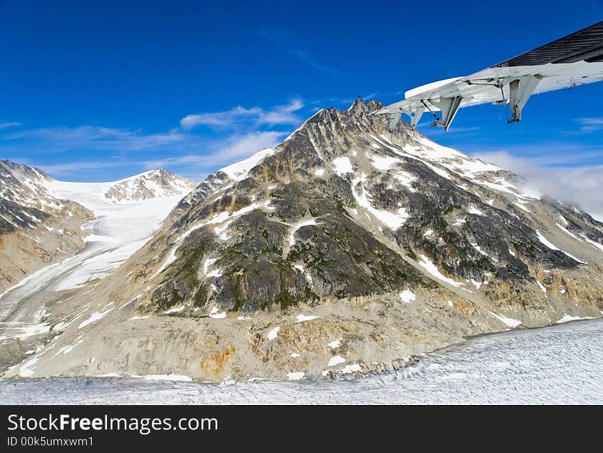 Glacier in Skagway Alaska