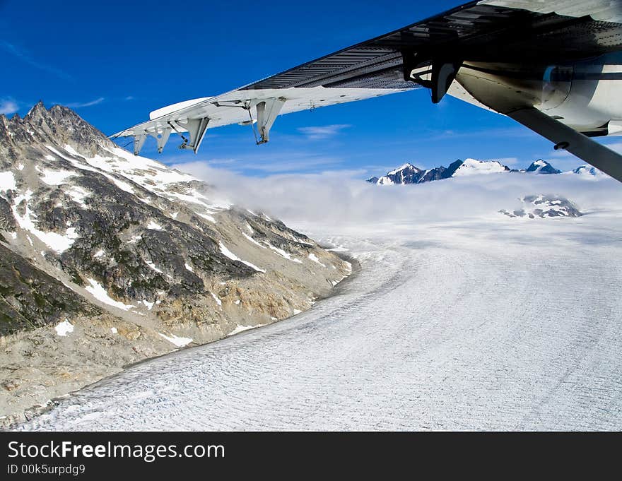 Glacier In Skagway Alaska