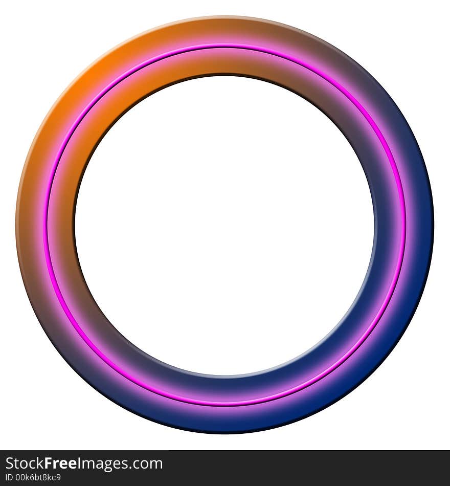 Round frame with a glowing border. Ready to fill with text. Round frame with a glowing border. Ready to fill with text