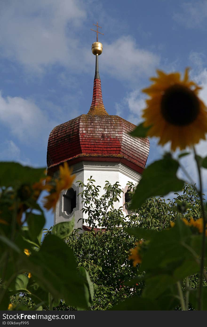 Church in mountains