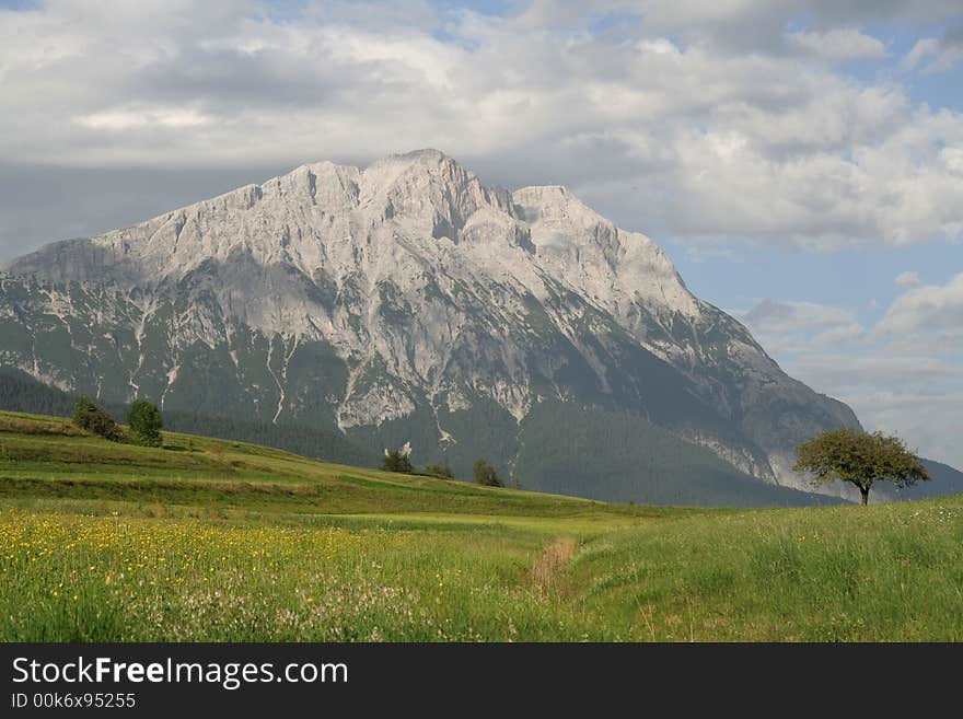 Beautiful landscape in Austrian Alps. Beautiful landscape in Austrian Alps