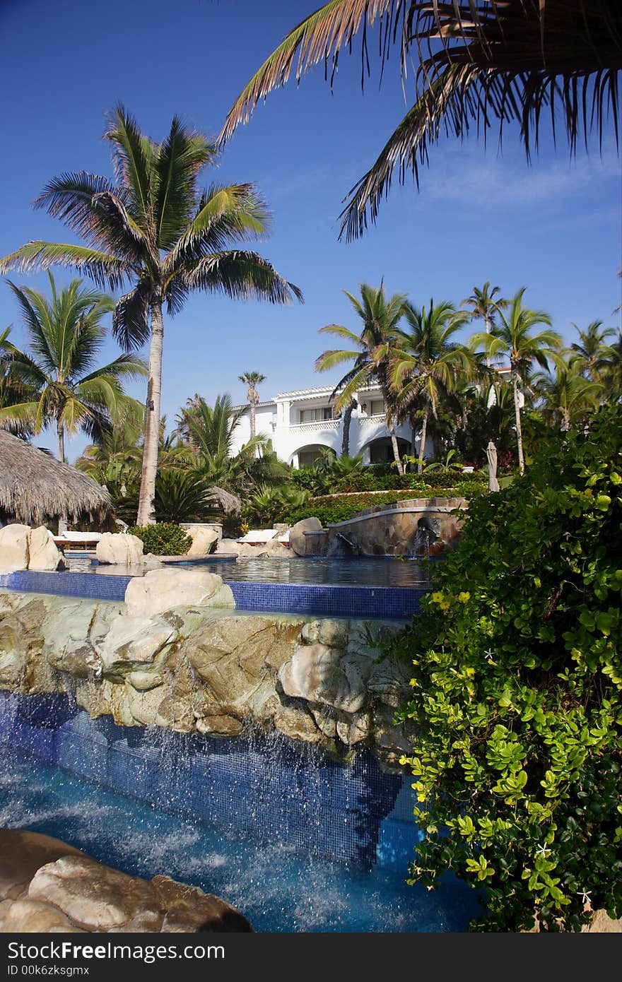 Pool in Los Cabos, Baja California Sur, Mexico