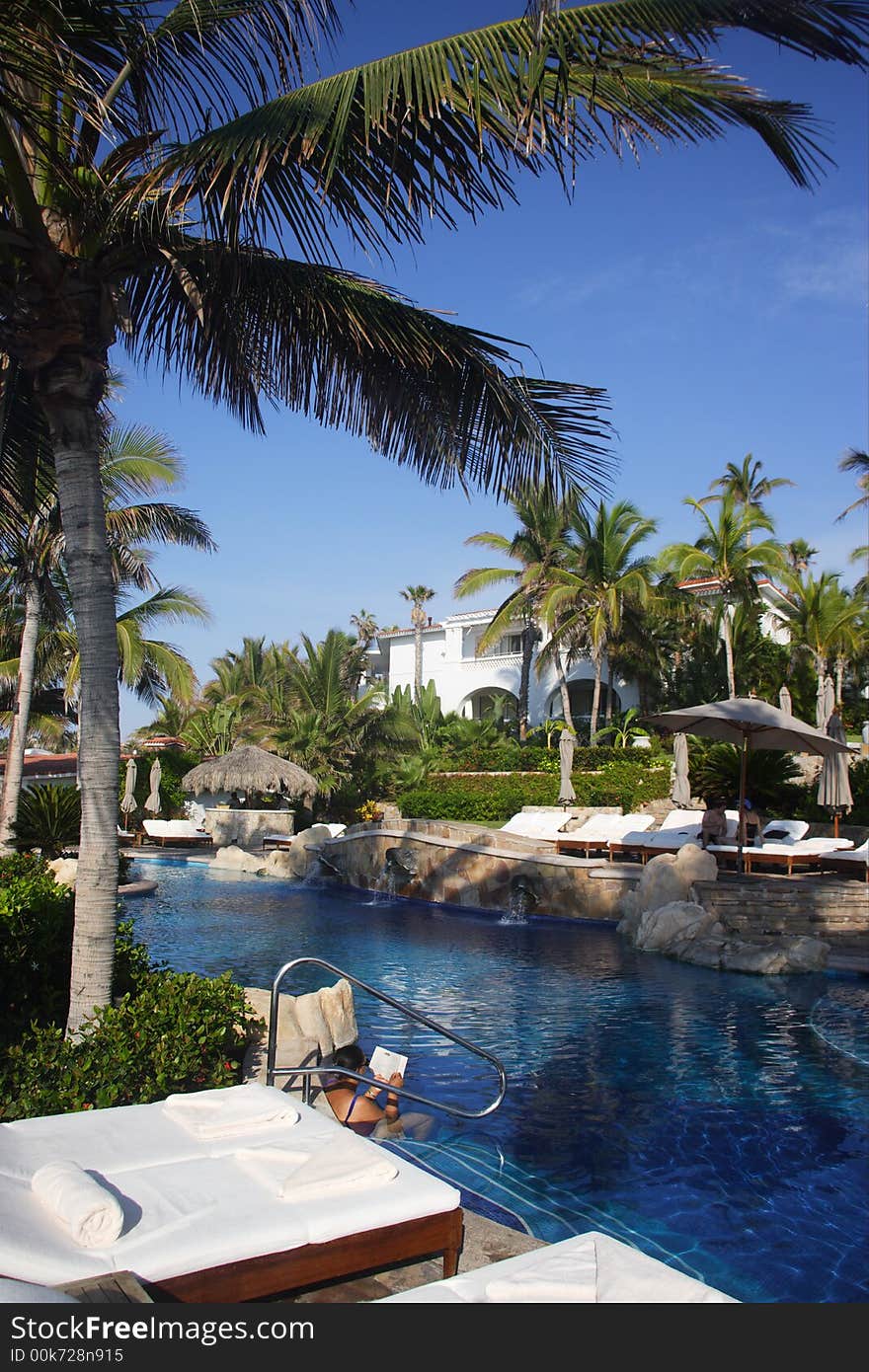 Pool in Los Cabos, Baja California Sur, Mexico