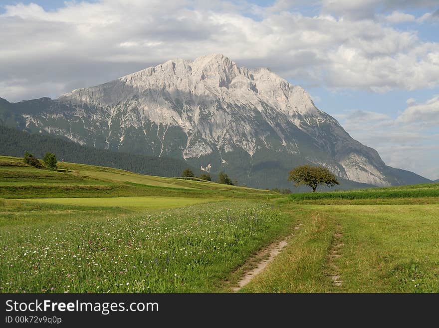 Beautiful landscape in Austrian Alps. Beautiful landscape in Austrian Alps