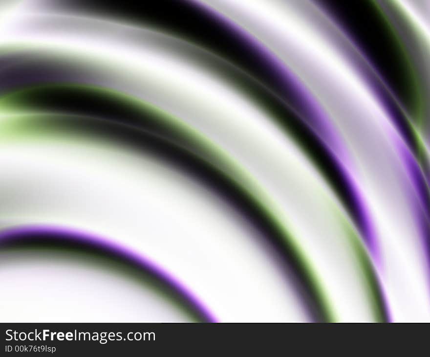 Abstract background with purple and green curves.  Copy space. Abstract background with purple and green curves.  Copy space.