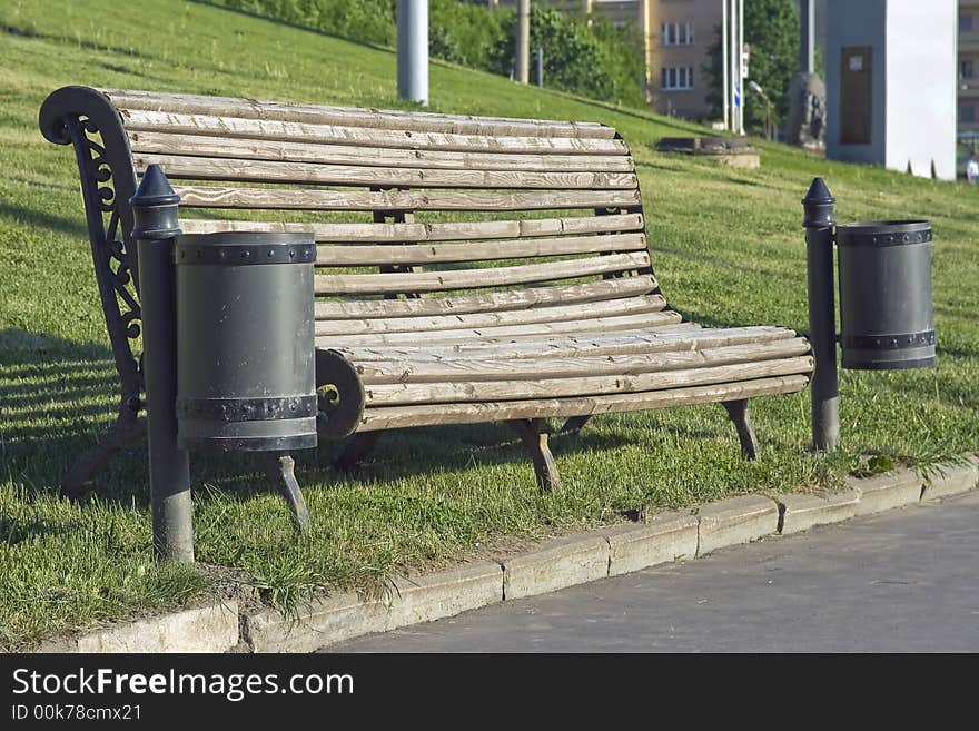 Bench In Old Style