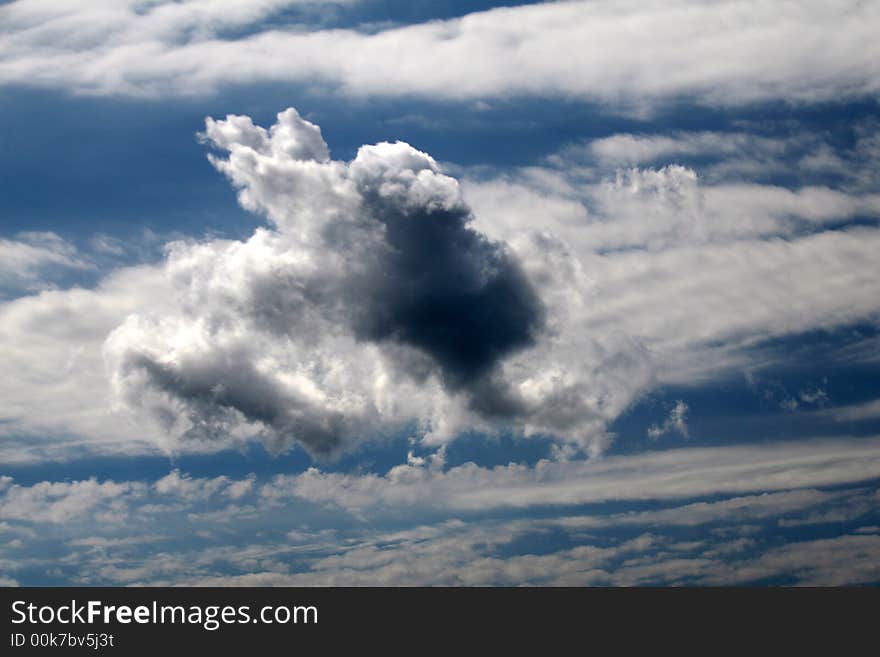 Clouds in the sky. Beautiful nature at its best. Ideal for backgrounds. Clouds in the sky. Beautiful nature at its best. Ideal for backgrounds.