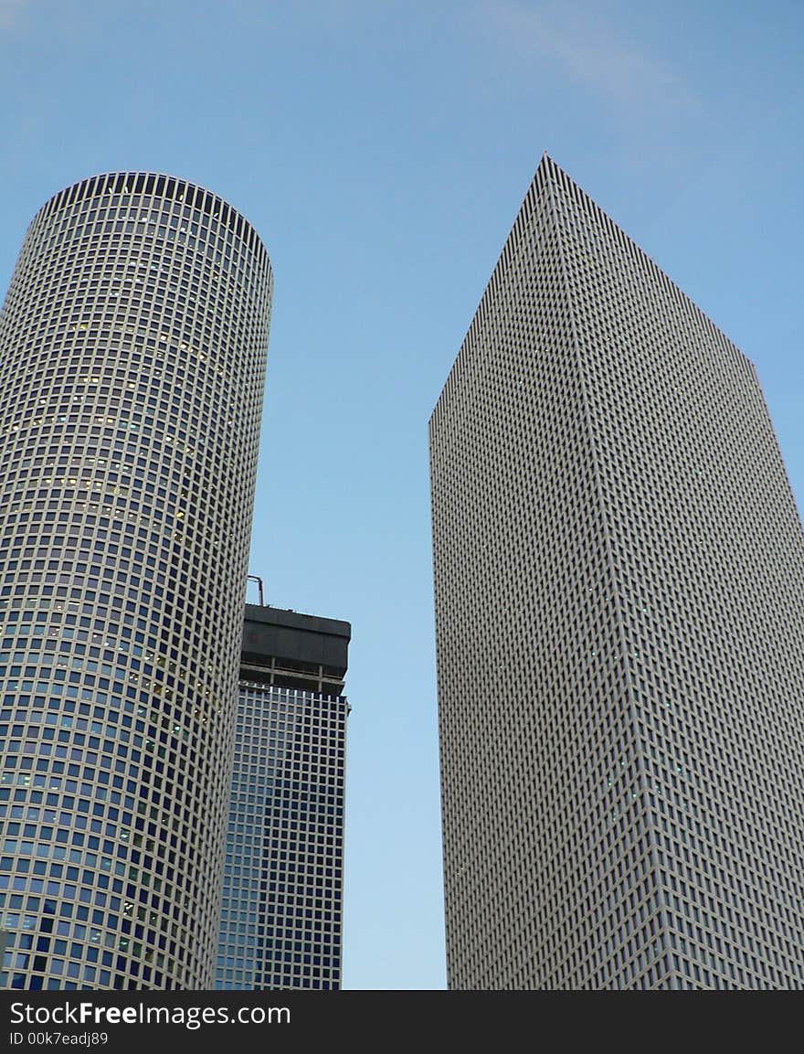 Skyscrapers in Tel Aviv, Israel