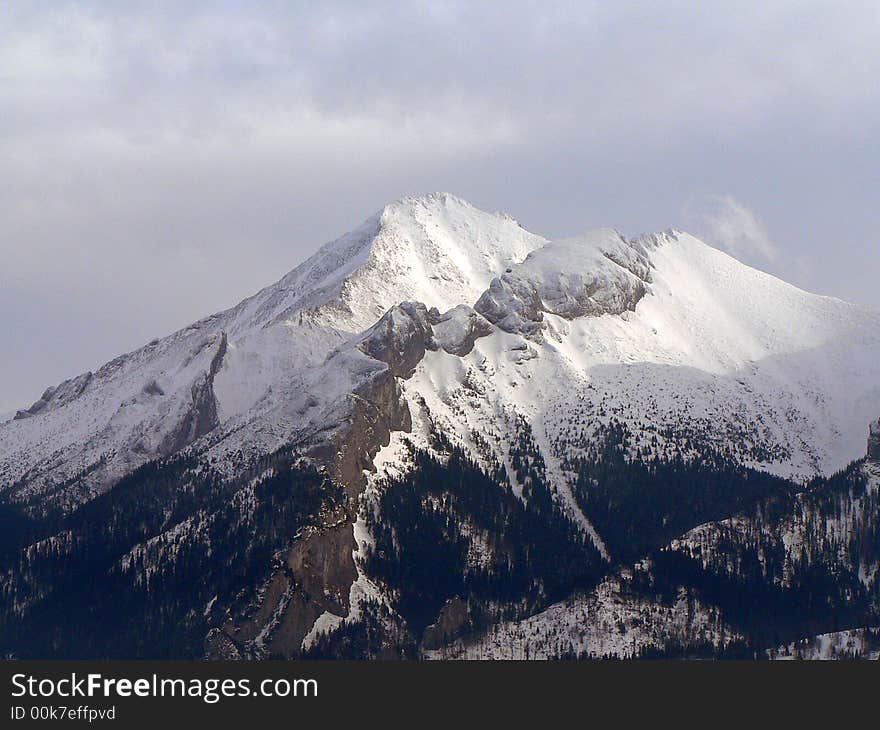 Tatra Mountains In Winter