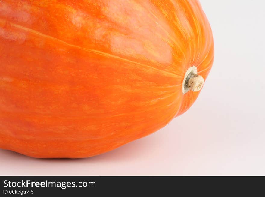 Close up of fresh pumpkin