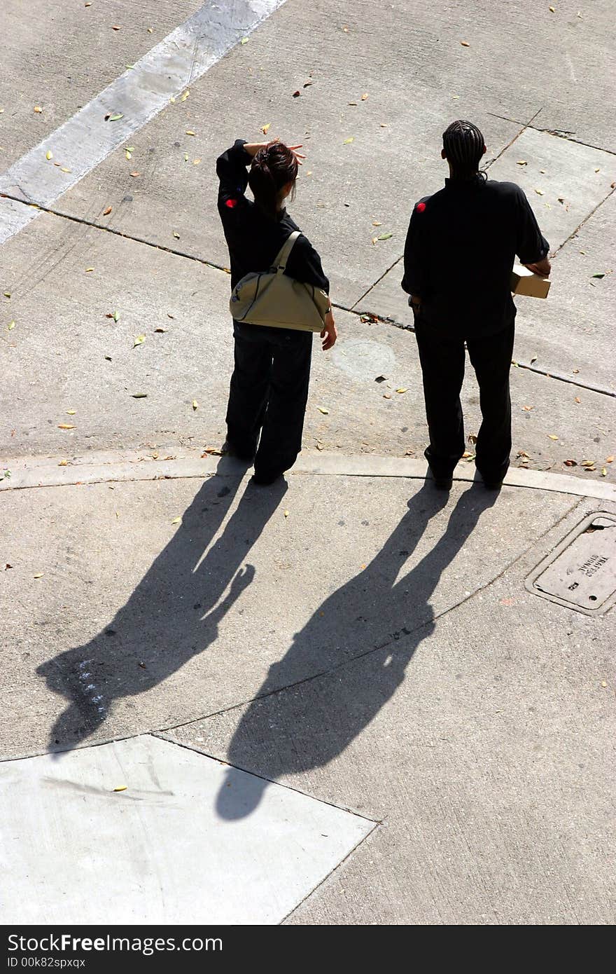 Couple on the street