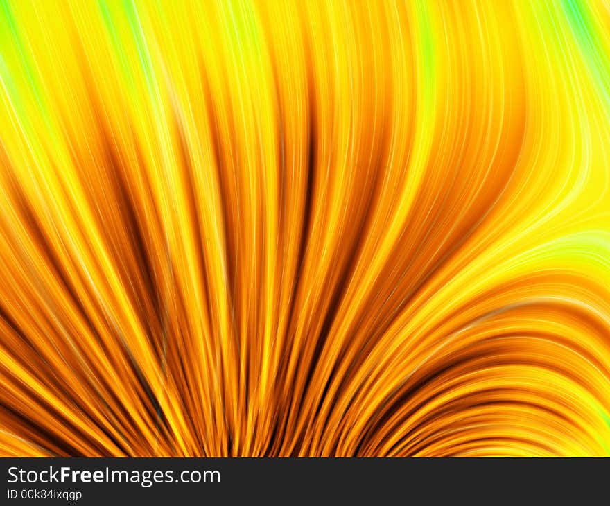 Fractal image of a fire. Fractal image of a fire