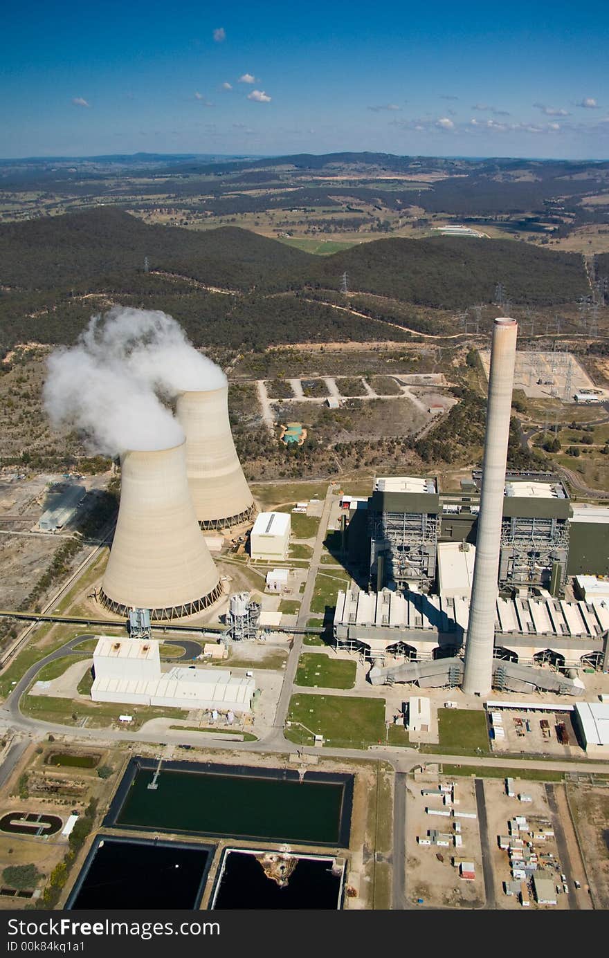 Power Station:Aerial View