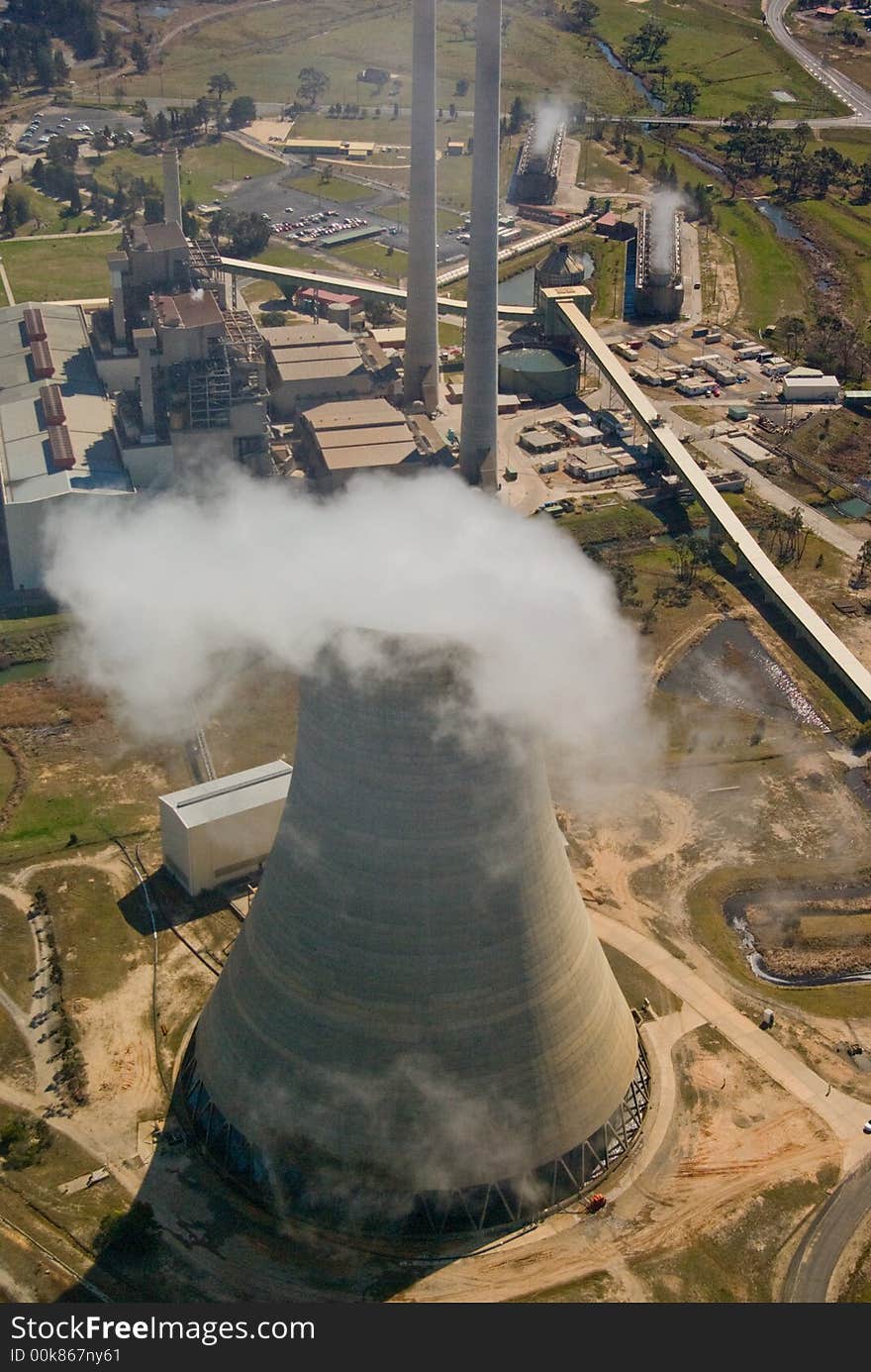 Power Station:Aerial View