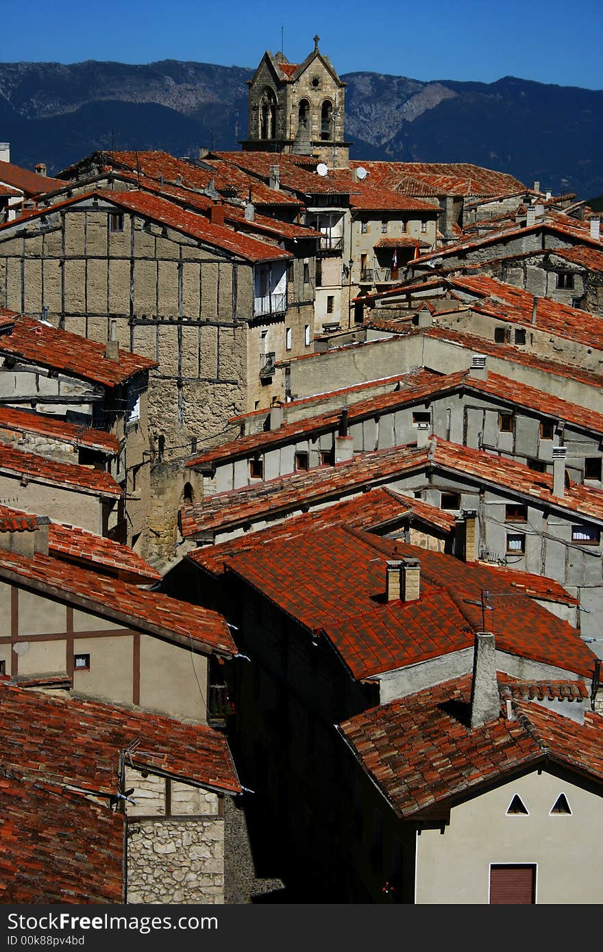 Spanish medieval town