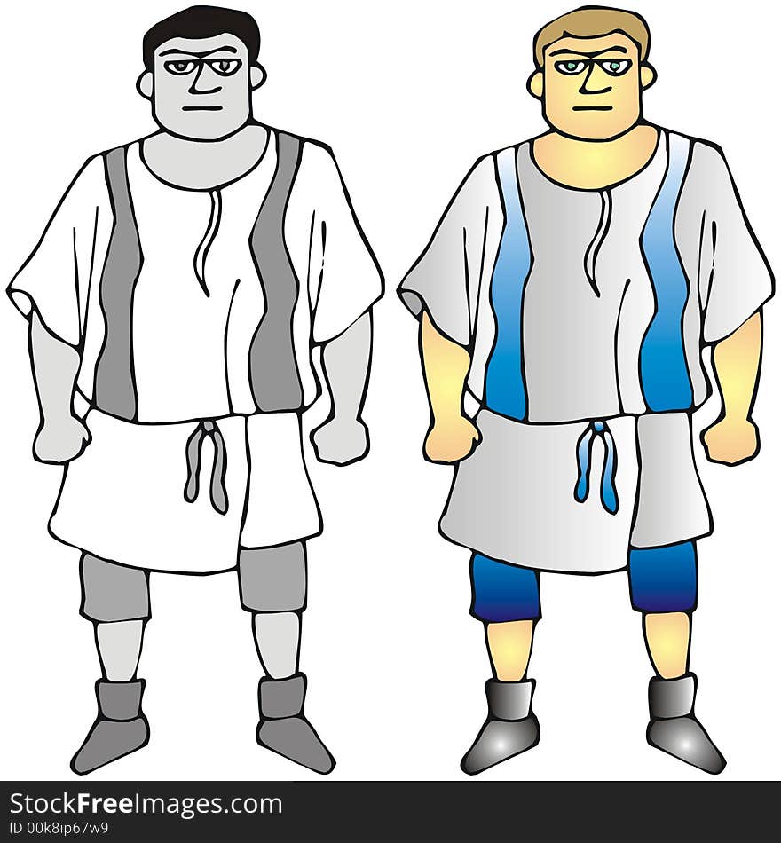 Men With Tunic