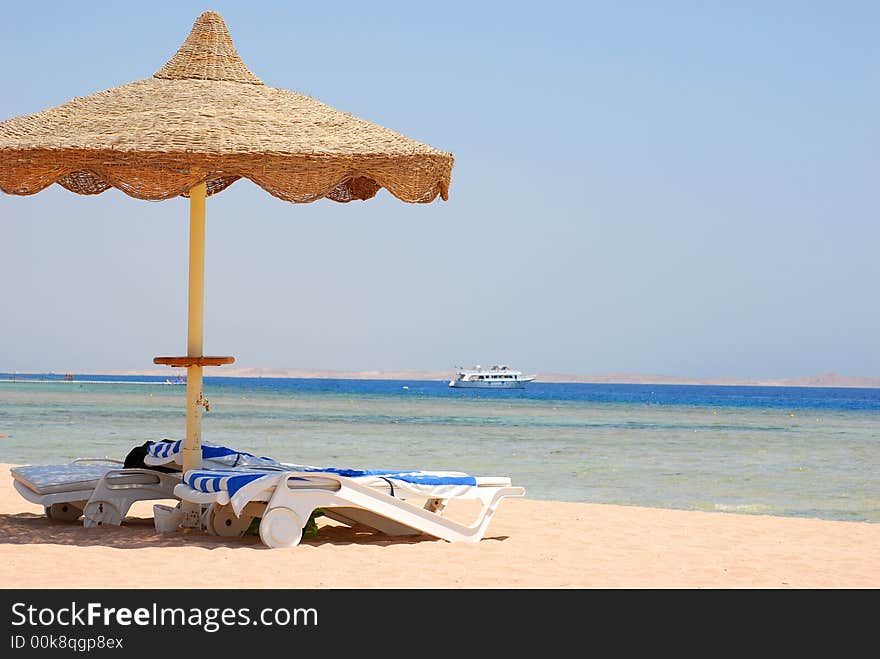 Beach umbrella