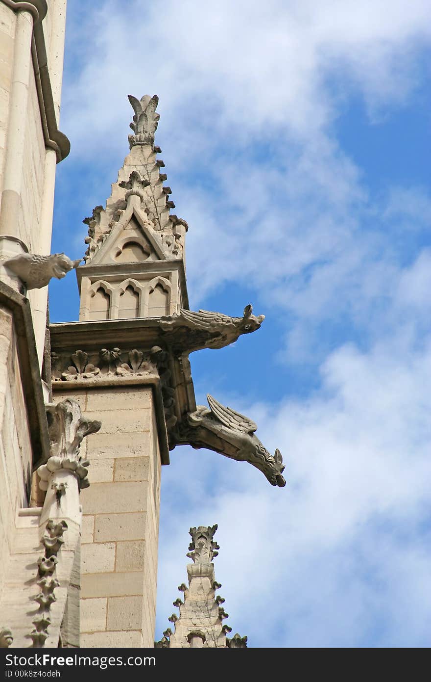 Tower of Saint Chapelle Church, Paris, France