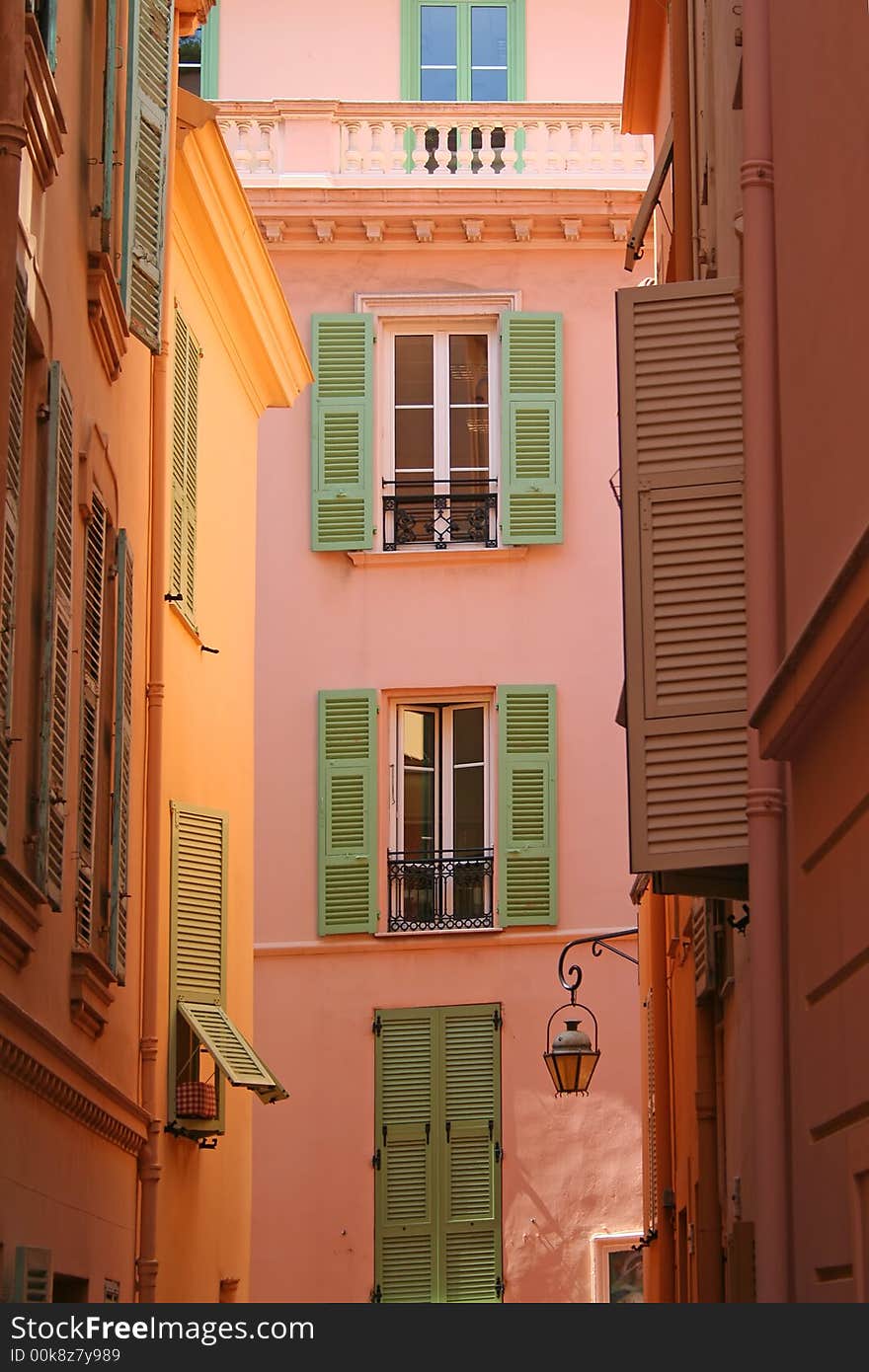 Colorful Alleyway