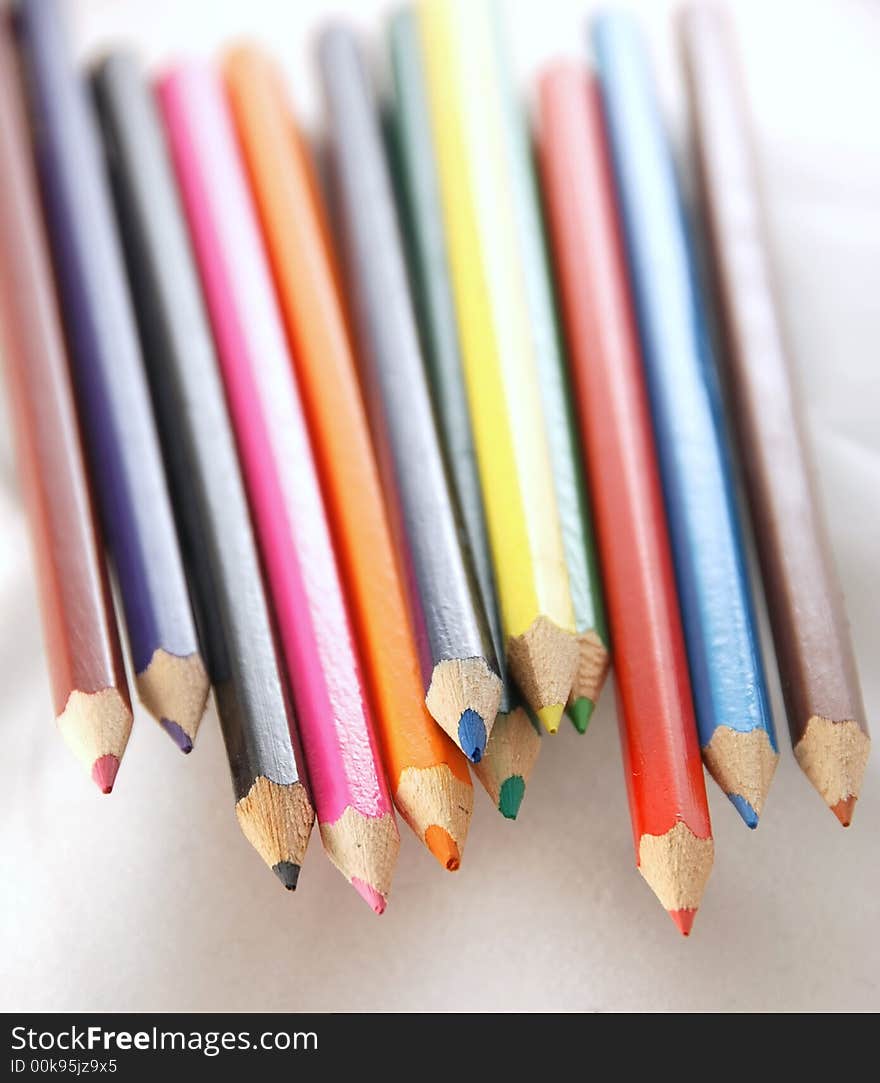 Colored pencils