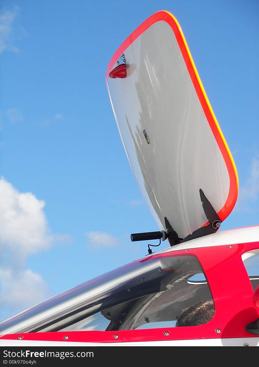 Open cockpit of a racing power boat.