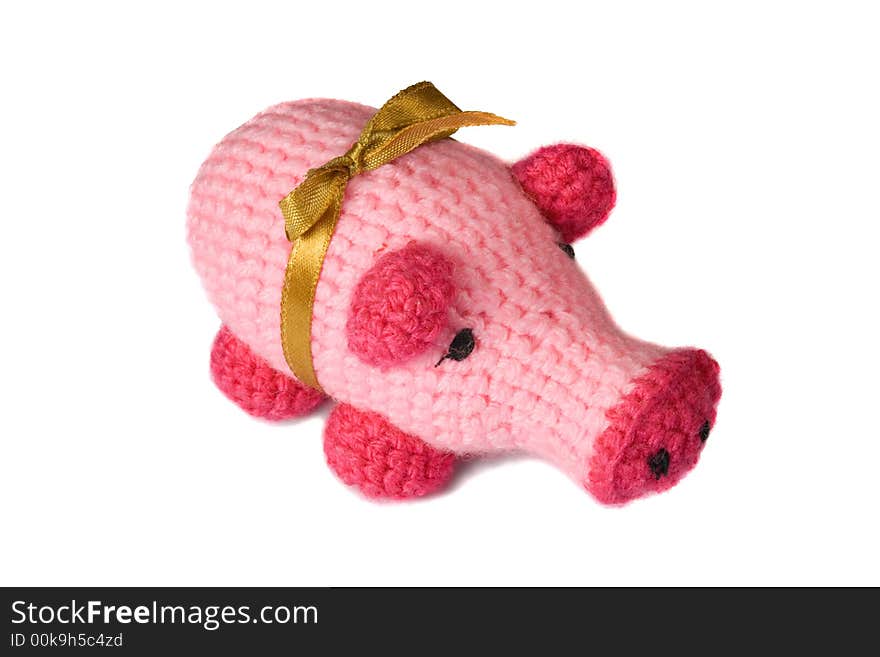 Crocheted Pig