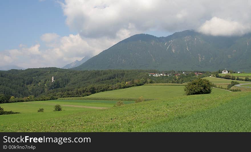 Beautiful landscape in Austrian Alps. Beautiful landscape in Austrian Alps