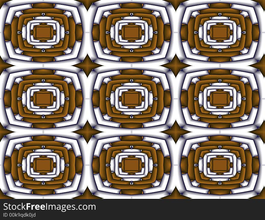 Abstract fractal image resembling basketweave wallpaper