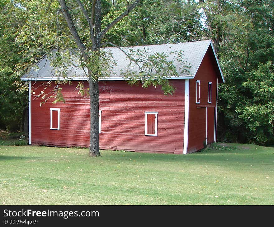 Red barn