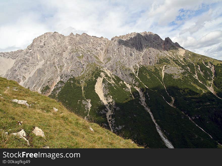 Beautiful landscape in Austrian Alps. Beautiful landscape in Austrian Alps