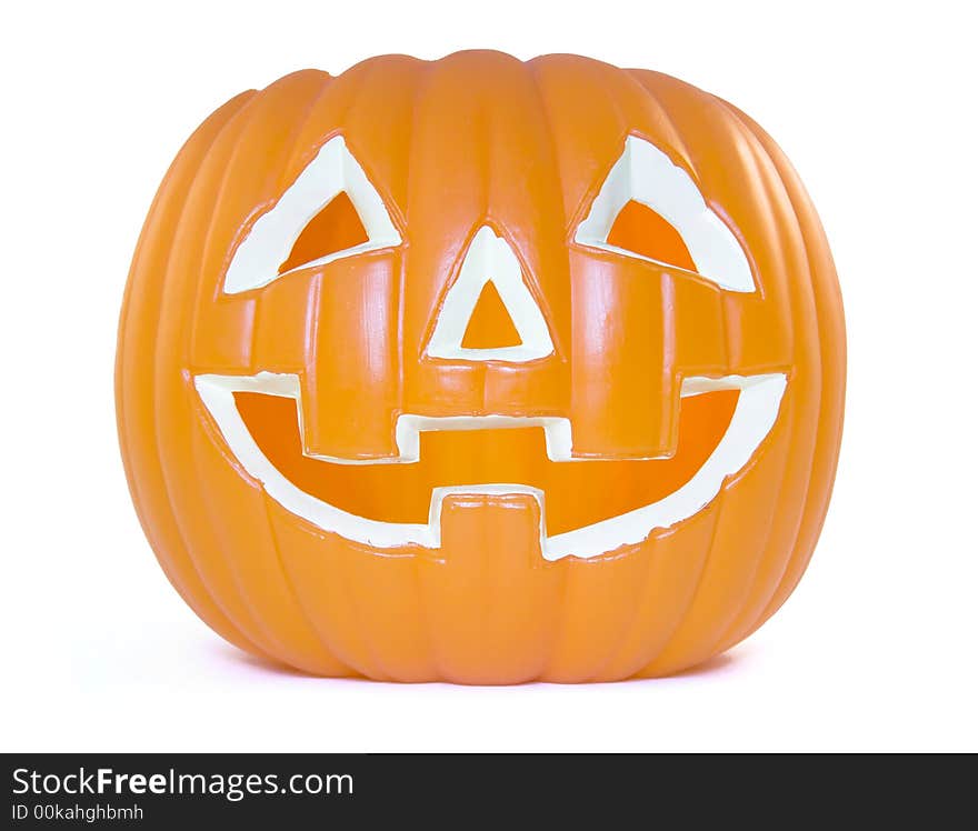 Plastic Jack o lantern for the halloween