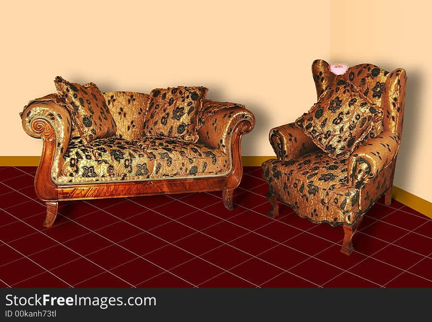 Sofa & Armchair