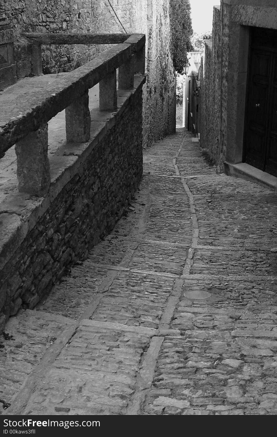 Old Town Eriche In Sicily