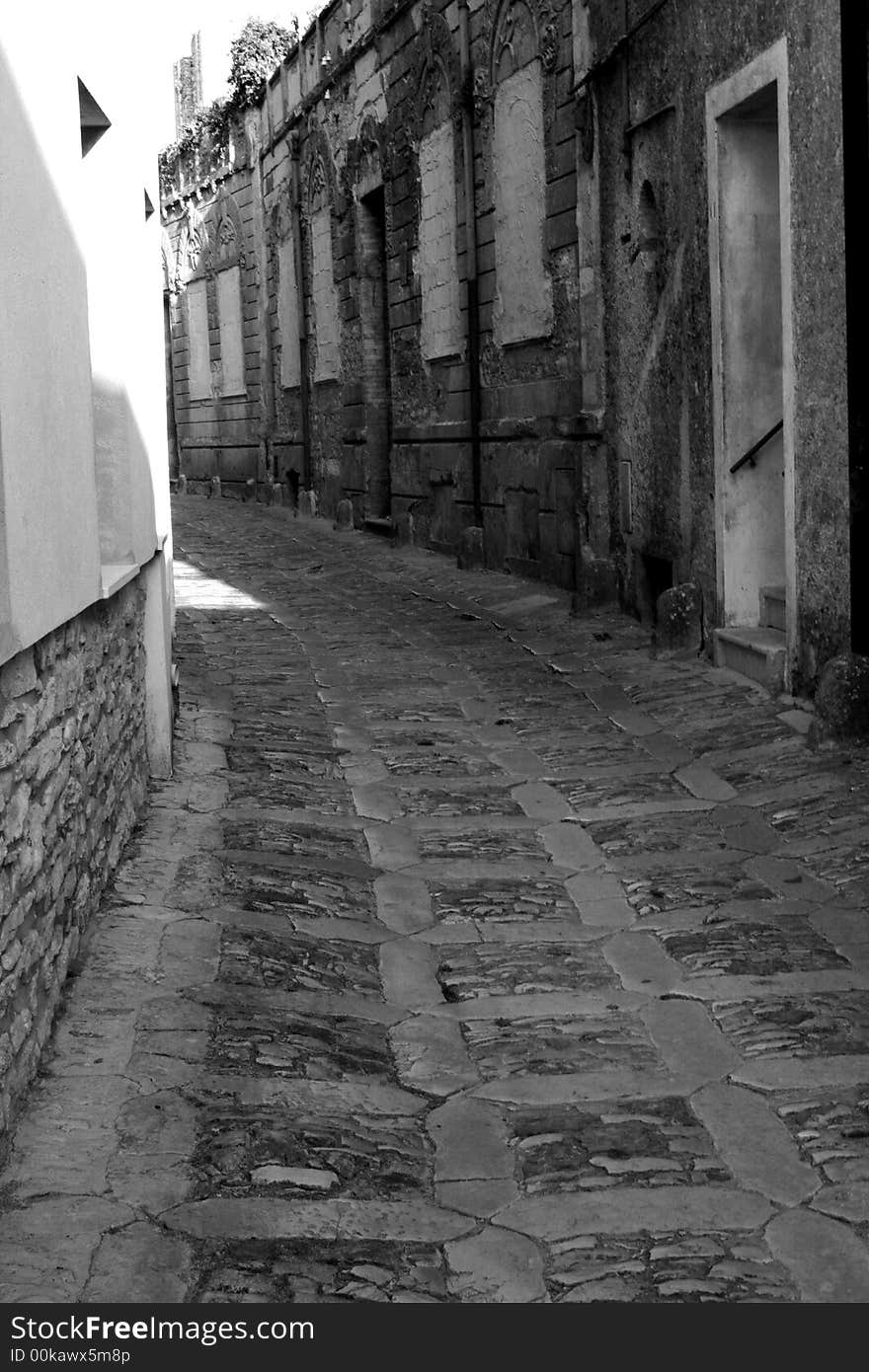 Old Town Eriche In Sicily