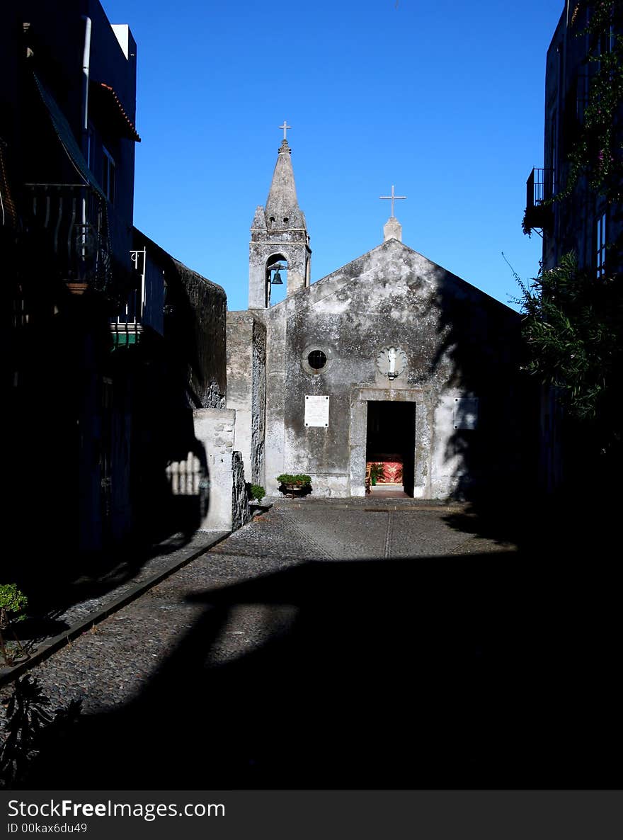 Old town in Sicily