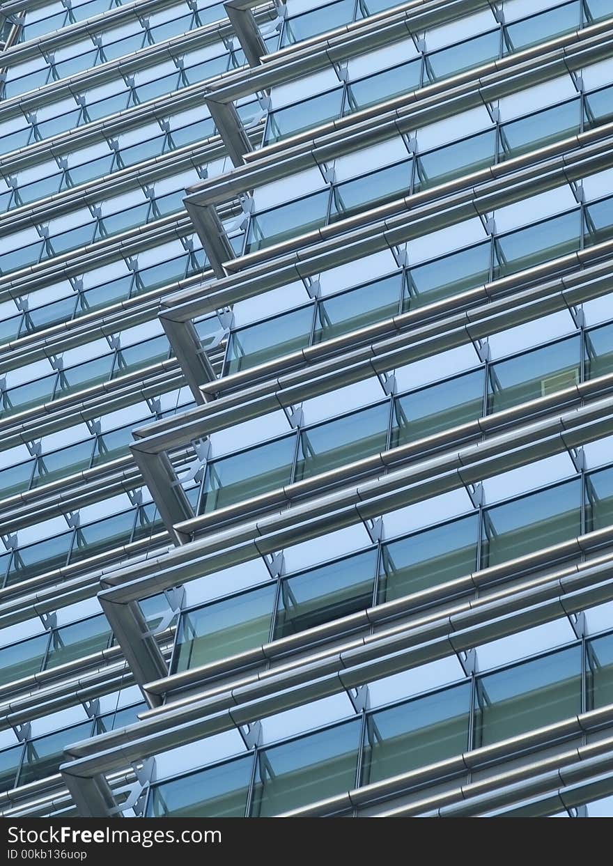 Detail of skyscraper