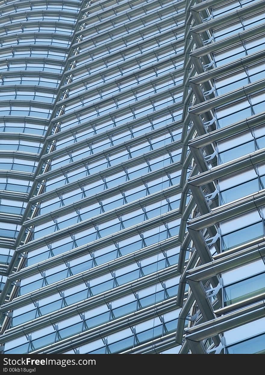 Detail of skyscraper