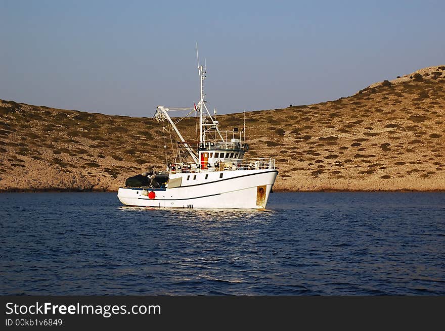 Fishing ship