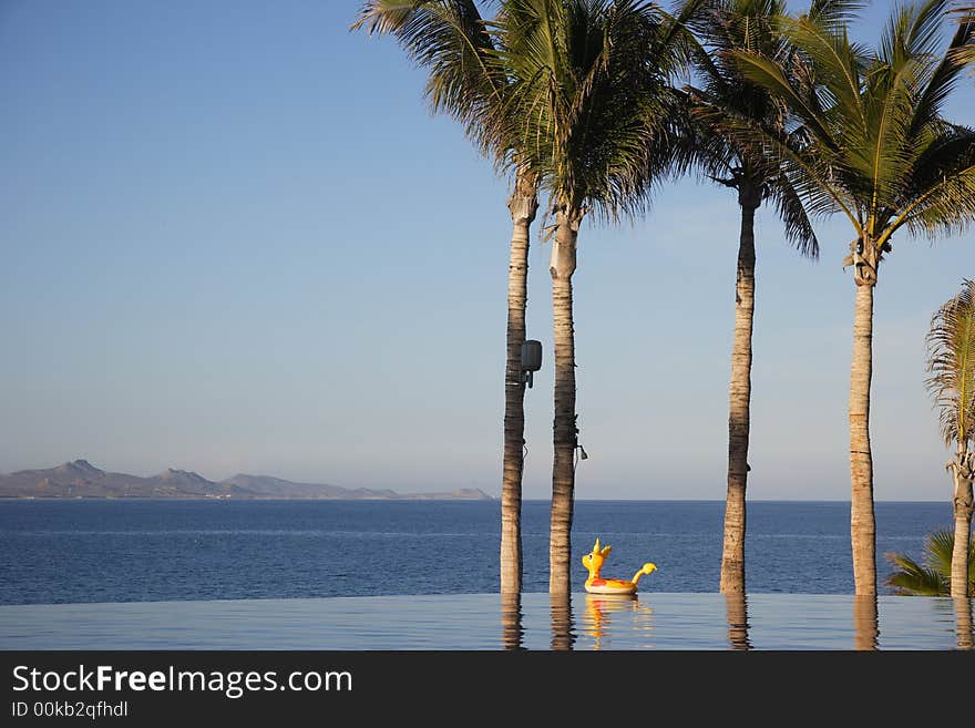 Pool in Los Cabos, Baja California Sur, Mexico. Pool in Los Cabos, Baja California Sur, Mexico