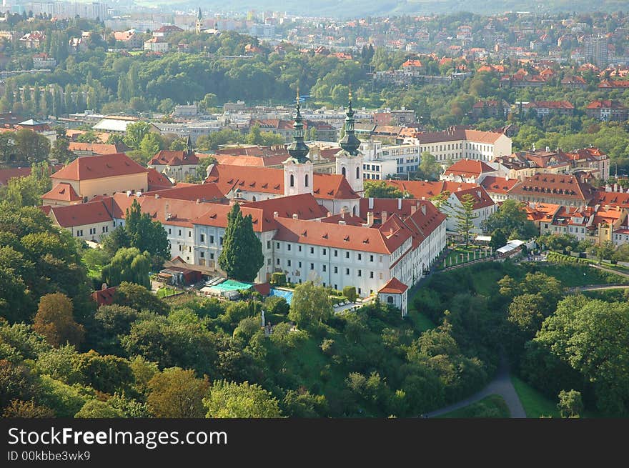 Prague cityscape