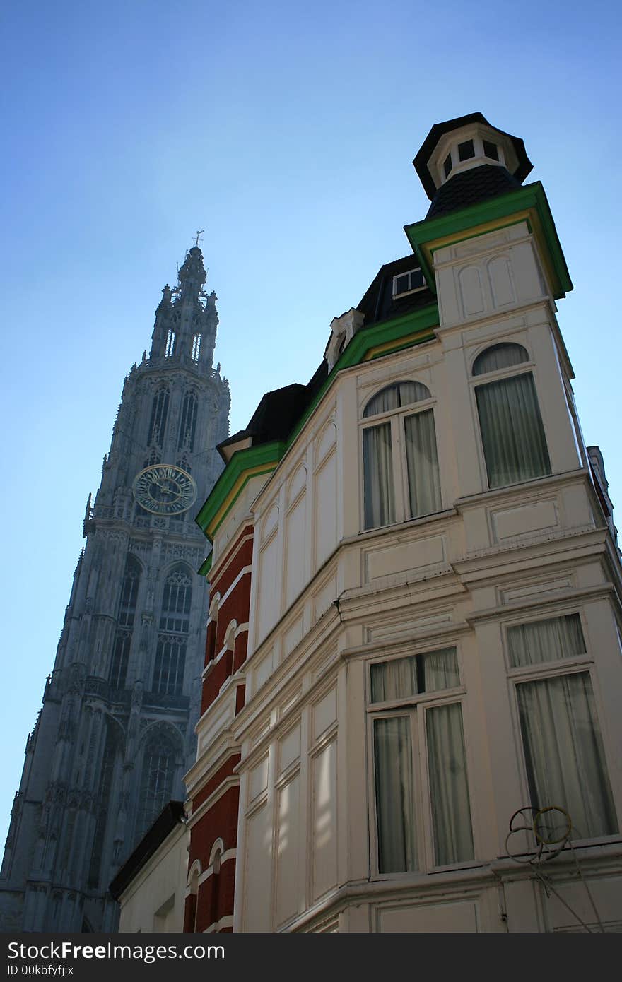 The Cathedral Of Our Lady, Antwerp, Belgium.