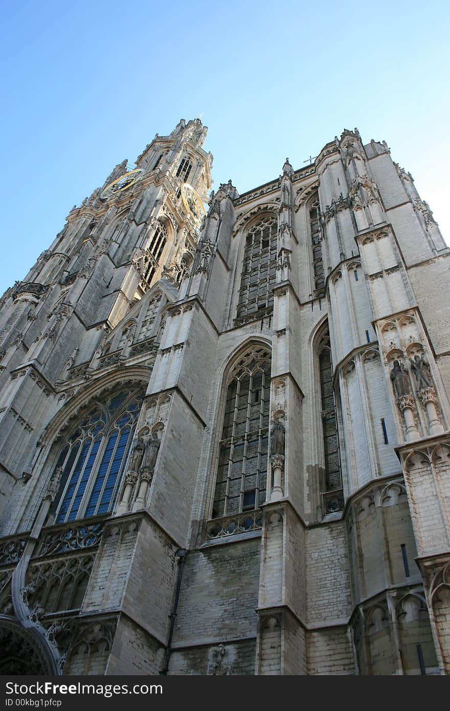 The Cathedral Of Our Lady, Antwerp, Belgium.