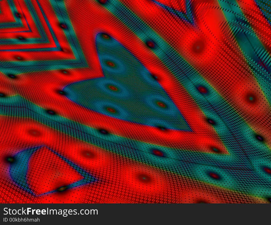 High resolution abstract fractal image created digitally. High resolution abstract fractal image created digitally