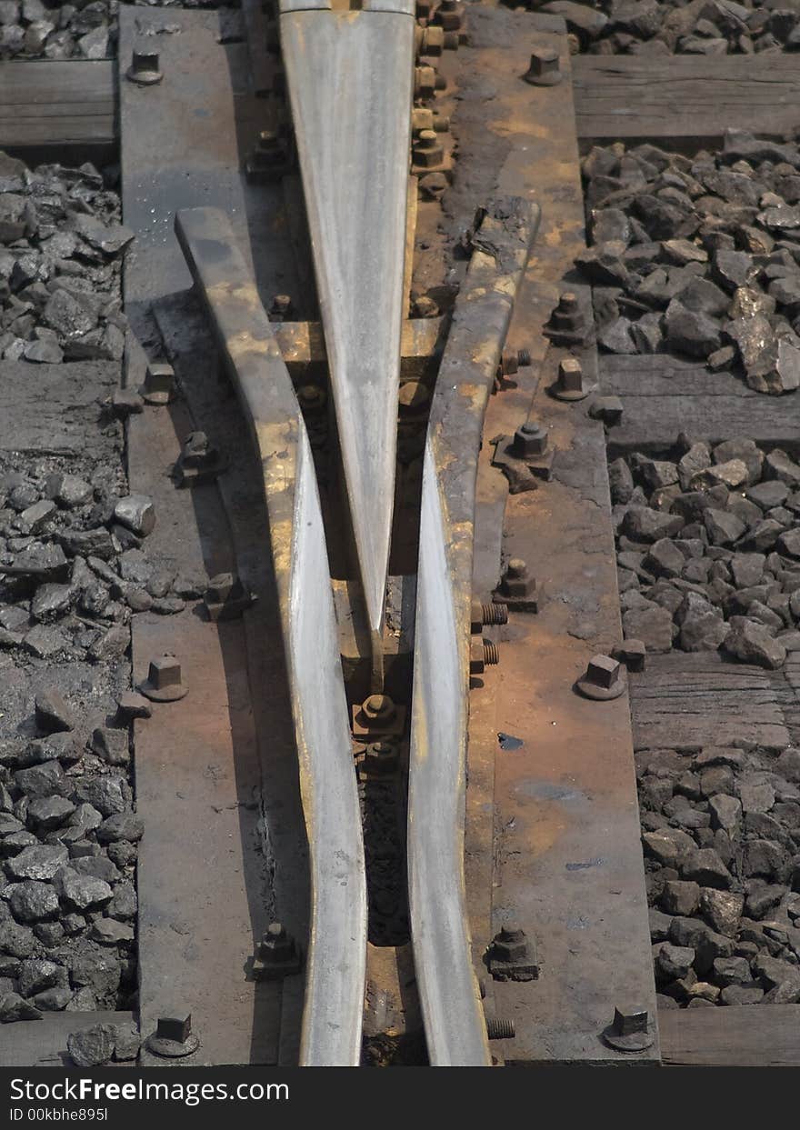 Detail of railway track