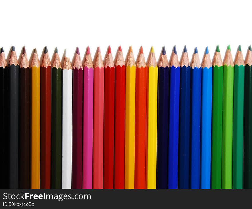 Colorful pencils